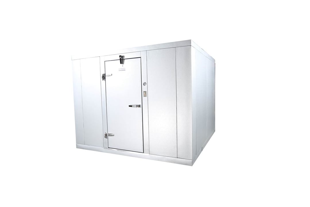 Mr.Winter MRW8X8CFLHH-O 8' X 8' Outdoor Walk-In Cooler Panels Only with Floor
