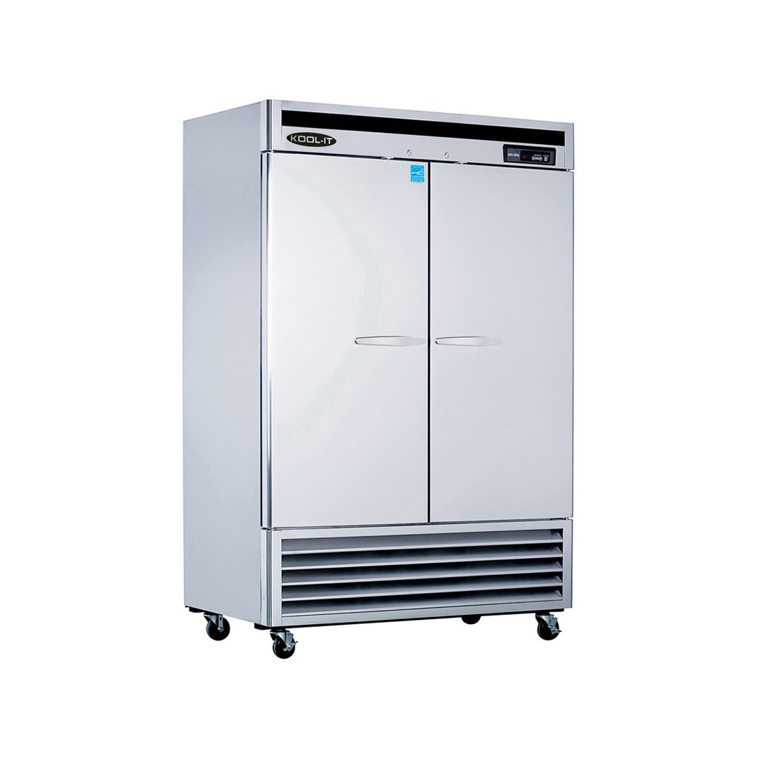 Kool-It KBSF-2 53" Two Section Reach-In Freezer w/ 2 Solid Doors, Bottom Mount, 42 cu. ft.