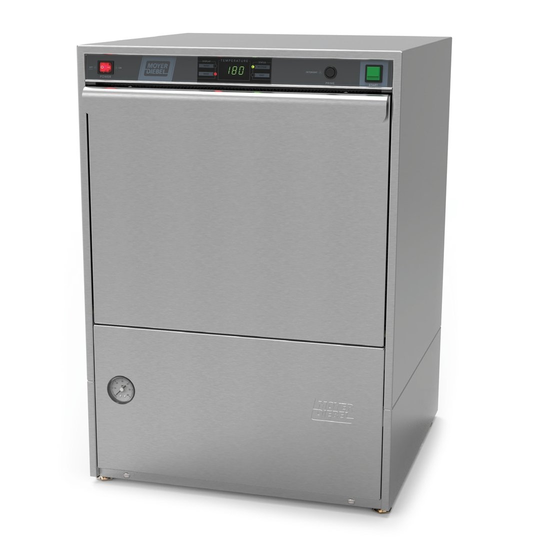 Moyer Diebel 383HT 24" Undercounter Dishwasher,30 Racks/Hr-20 Gal/Hr-High Temp w/ Booster