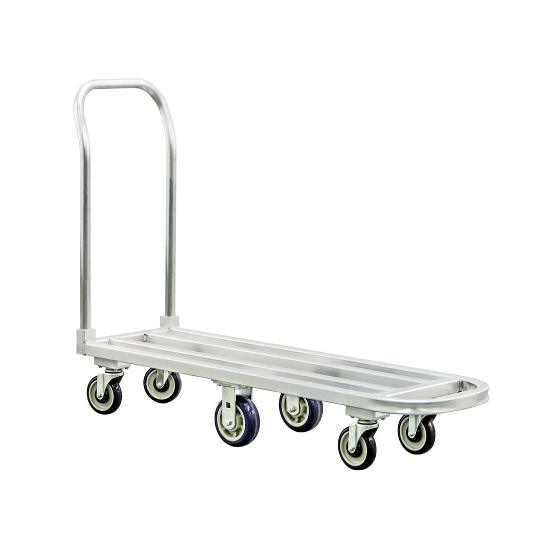 New Age 1183 Aluminum Low Boy Stock Platform Truck w/ 1000 lb Capacity