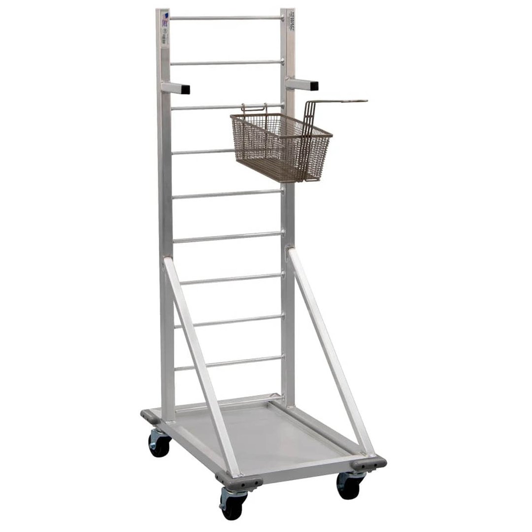 New Age 1210 Mobile Fryer Basket Rack