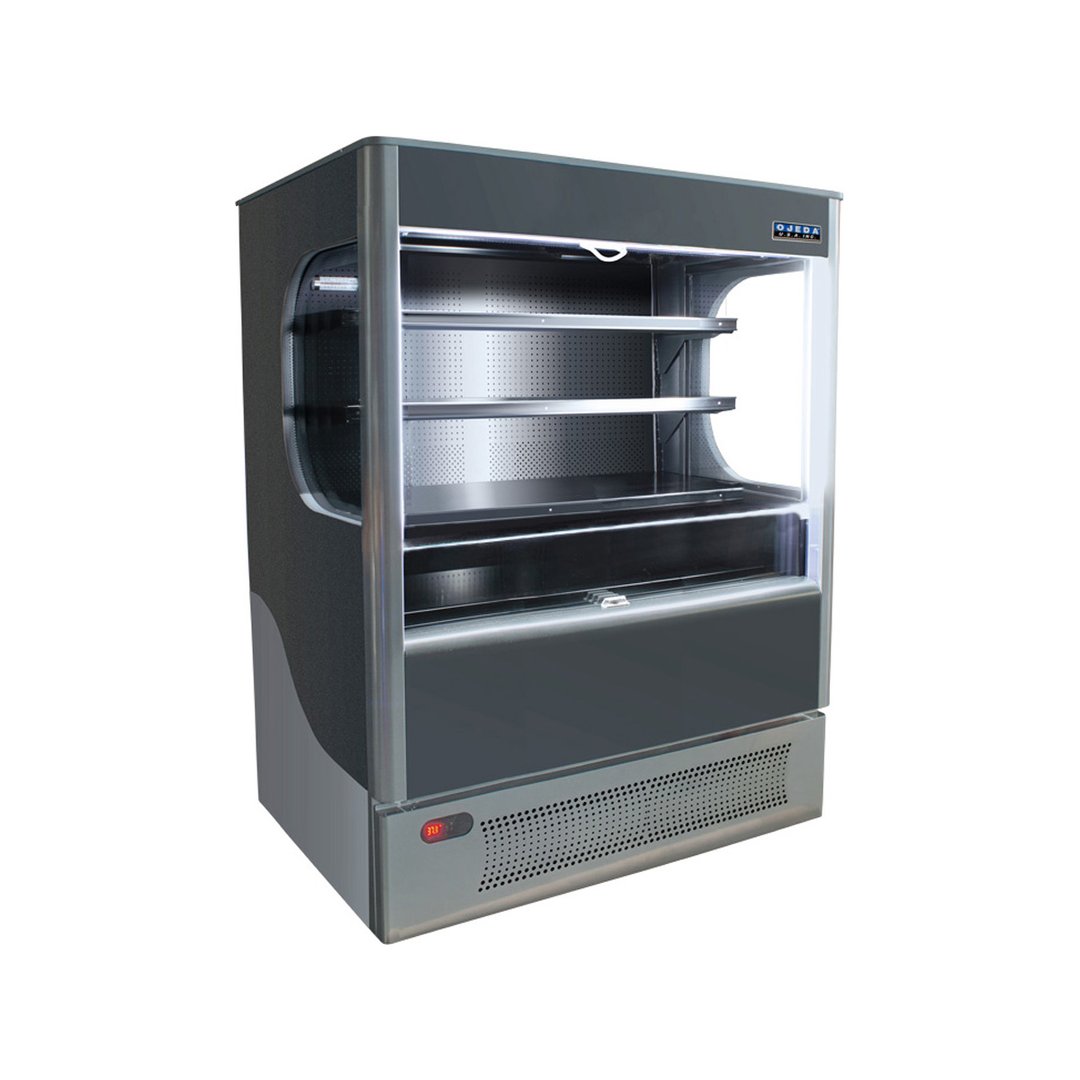 Ojeda USA ALPA 99H 51" Vertical Alpa Open Air Merchandiser, Self-Contained, 3 Shelves, Open Flat, 20 cu. ft.