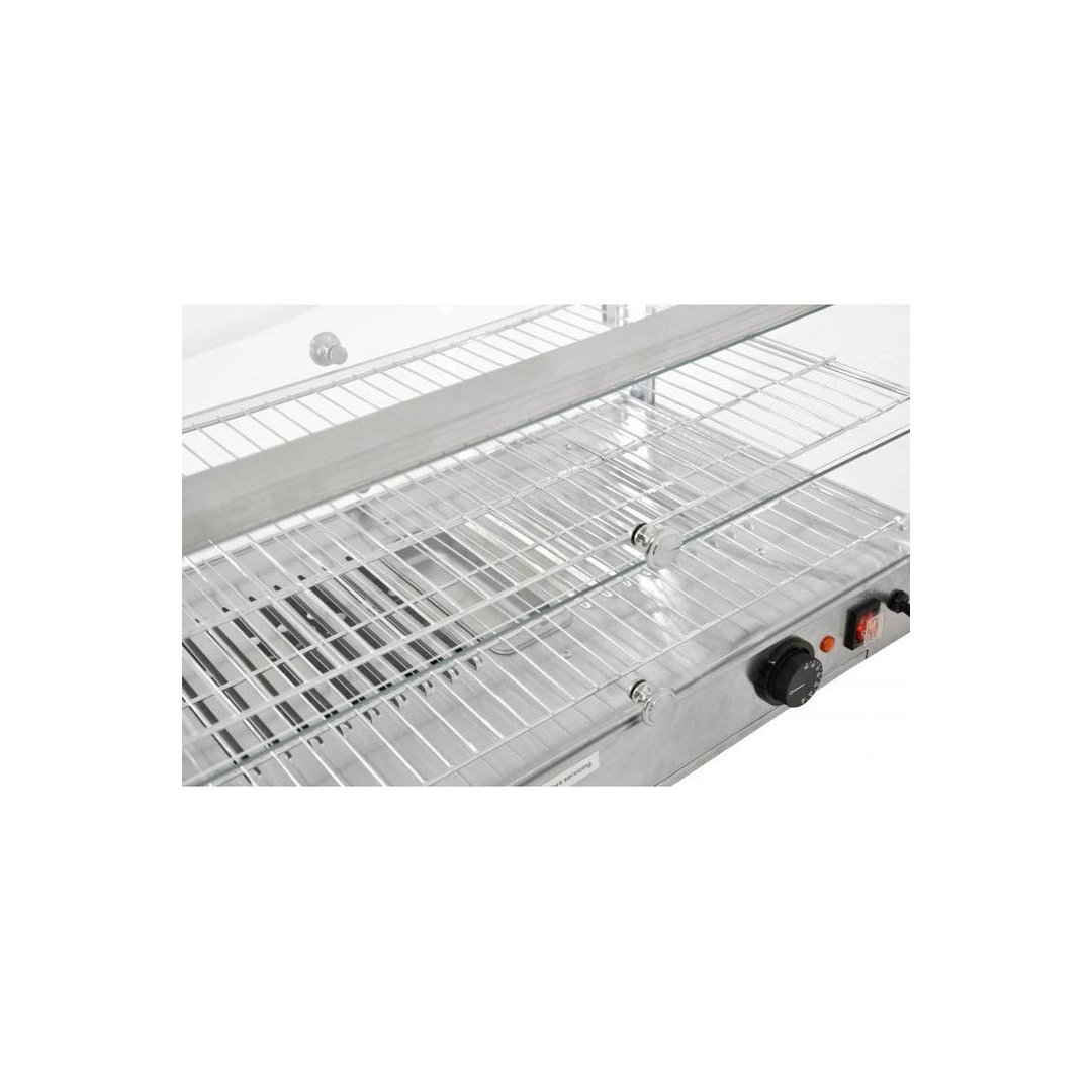 Omcan USA 41872 27" Countertop Hot Food Display Case