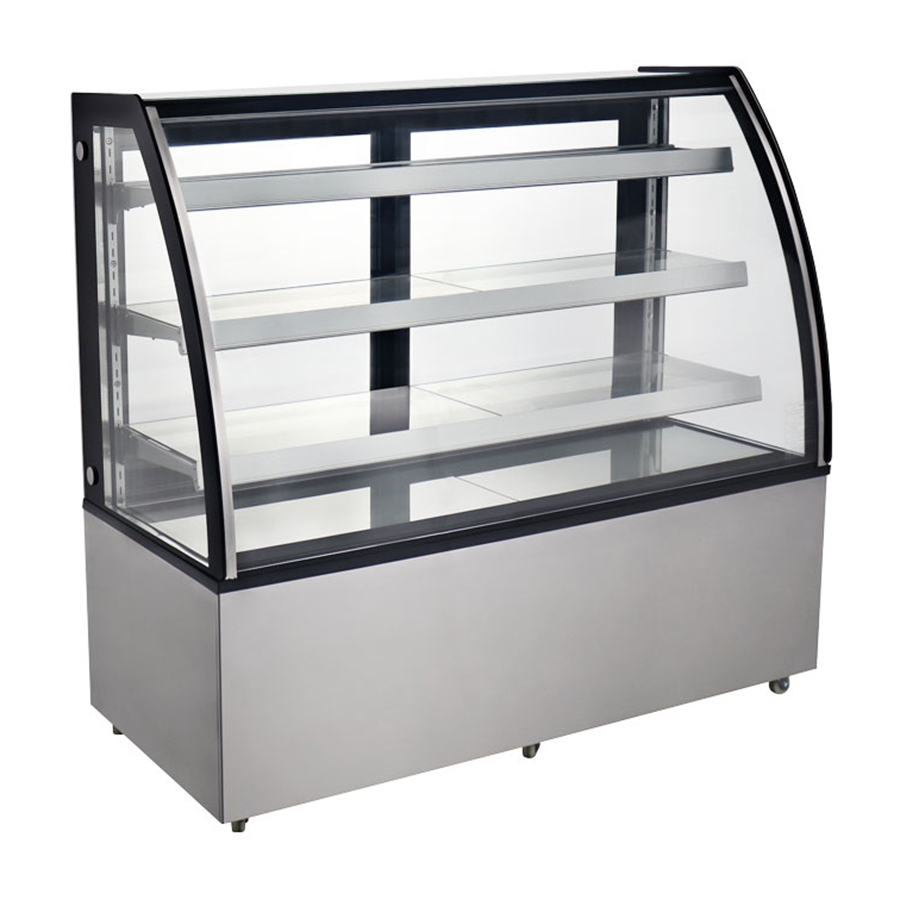 Omcan USA 44504 72" Refrigerated Bakery Display Case
