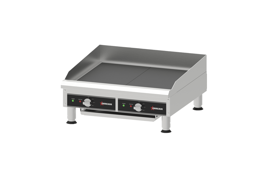Omcan USA 46886 24" Countertop Electric Charbroiler w/ 24"W x 19"D Cooking Area, 3.6 kW, 240v-1ph 