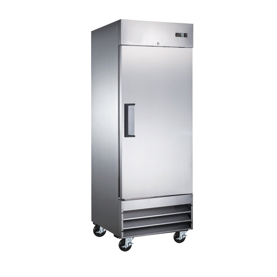 Omcan USA 50024 29" One Section Reach-In Refrigerator w/ Solid Door, Bottom Mount, 23 cu. ft.