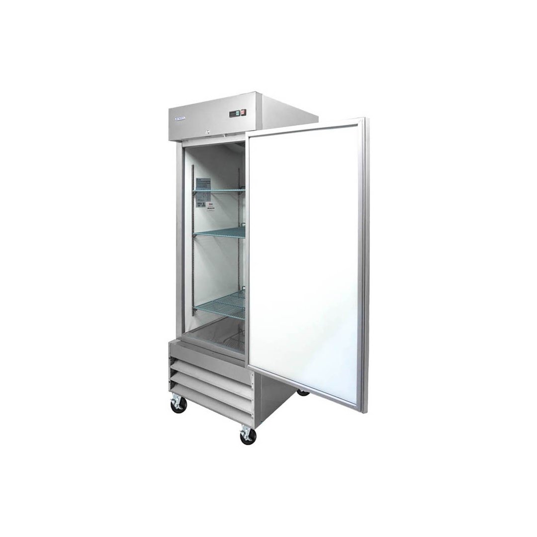 Omcan USA 59023 29" One Section Reach-In Freezer w/ Solid Door, Bottom Mount, 20 cu. ft.