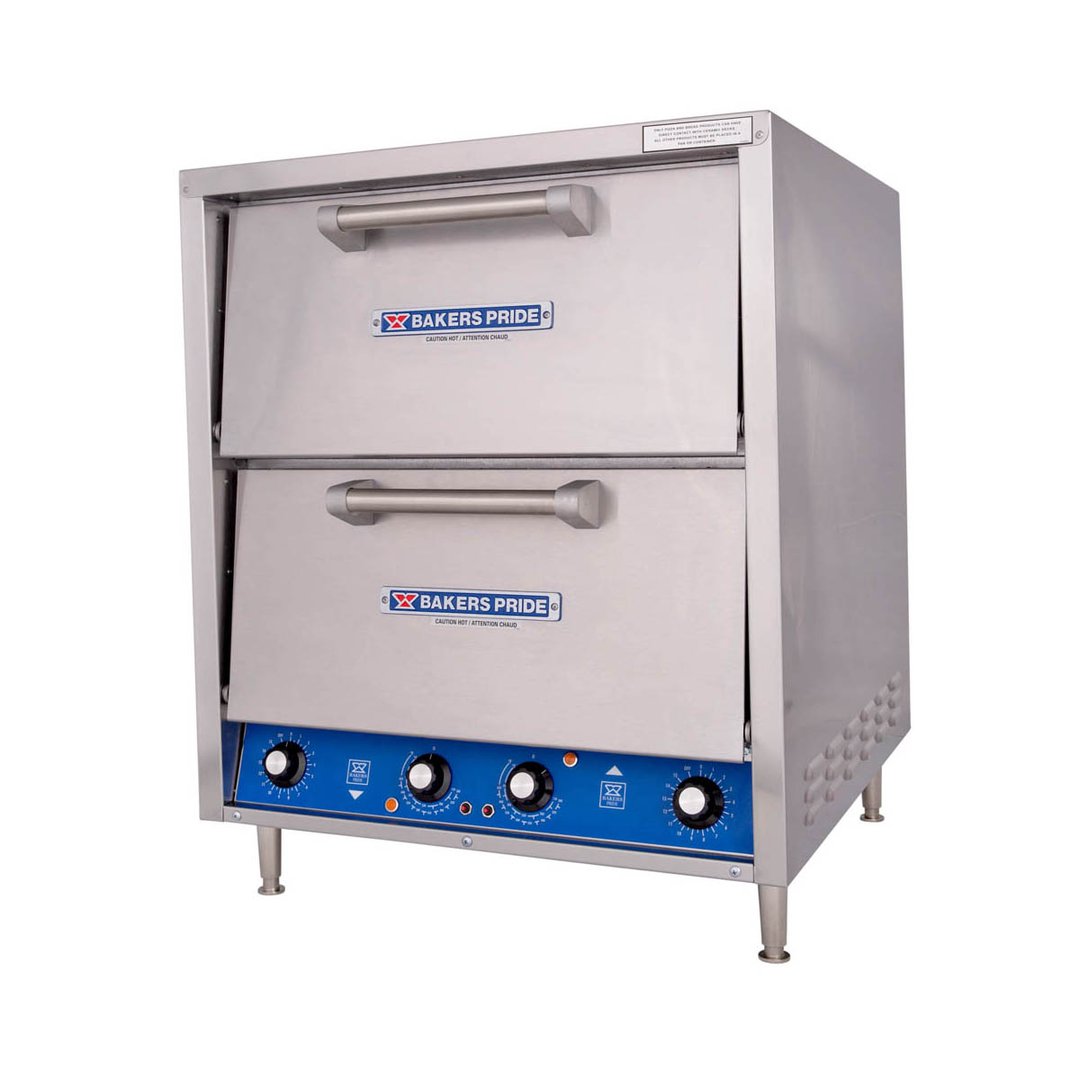 Bakers Pride P44S 26" Electric Countertop Pizza Bake Oven w/ 4 Decks, Thermostatic Controls