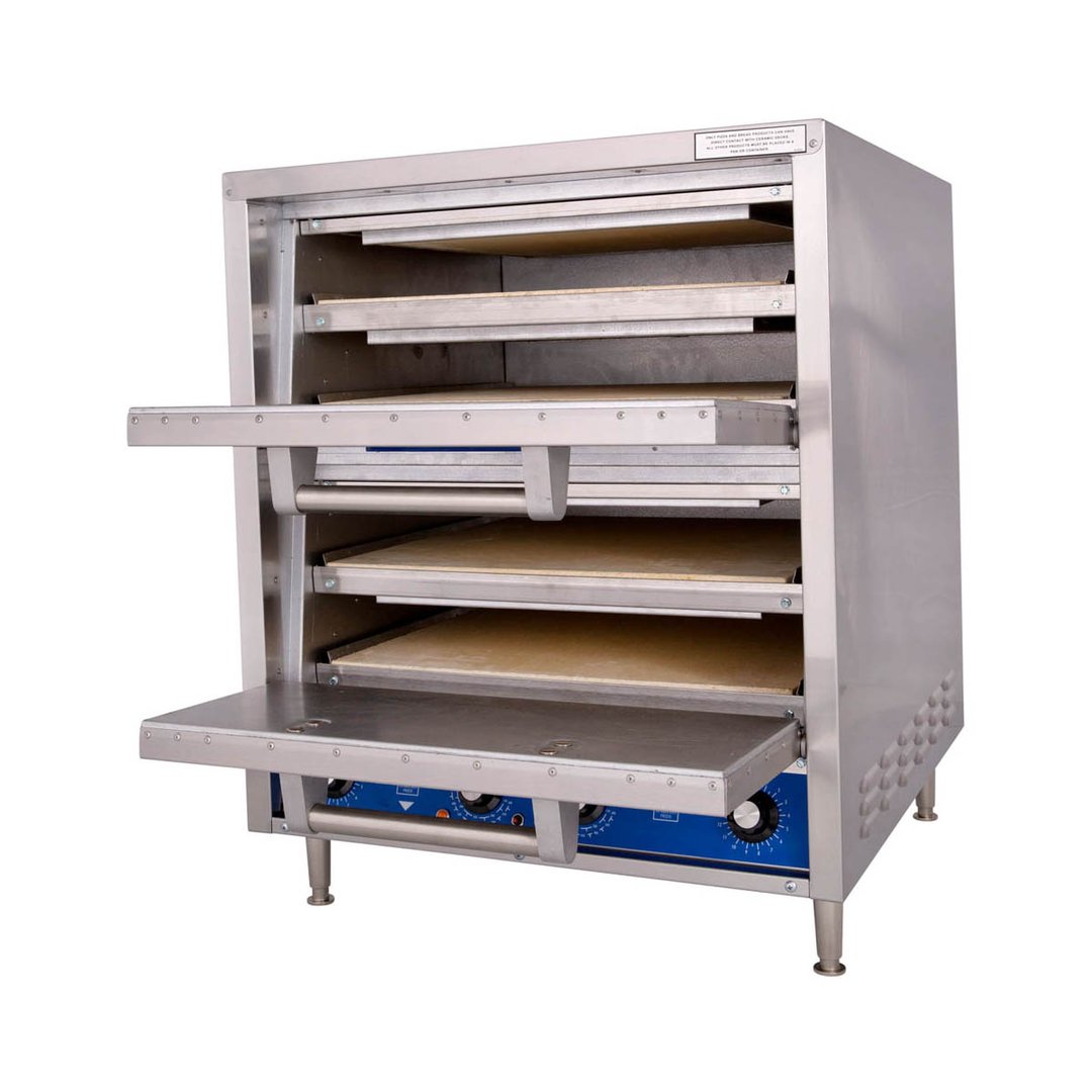 Bakers Pride P44S 26" Electric Countertop Pizza Bake Oven w/ 4 Decks, Thermostatic Controls