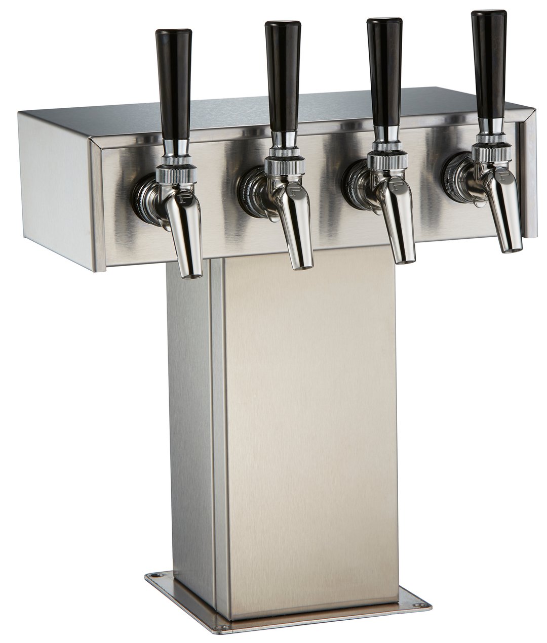Perlick EA2110-4BPC Draft Beer Dispensing Tower, 4 Faucets