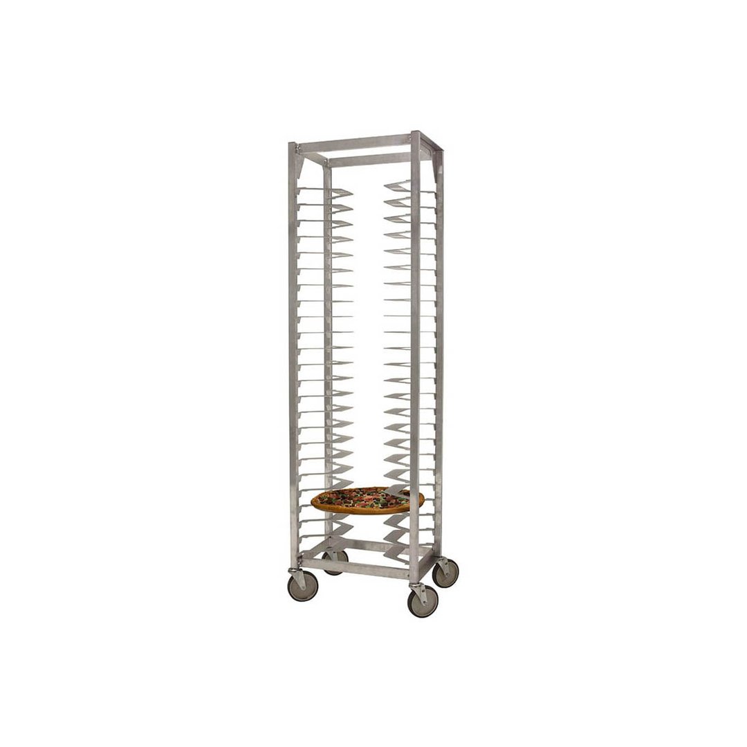Prairie View LPZ3018 20 Pan Single Deep Mobile Lifetime Pizza Racks 