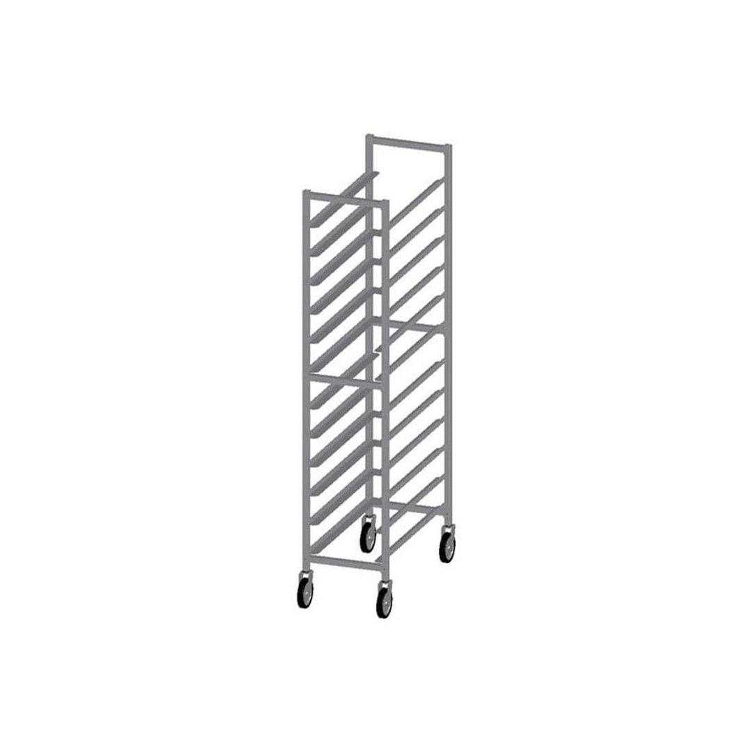 Prairie View WE5010KD-PL 12 Pan Heavy Duty Aluminum Platter Racks - Unassembled