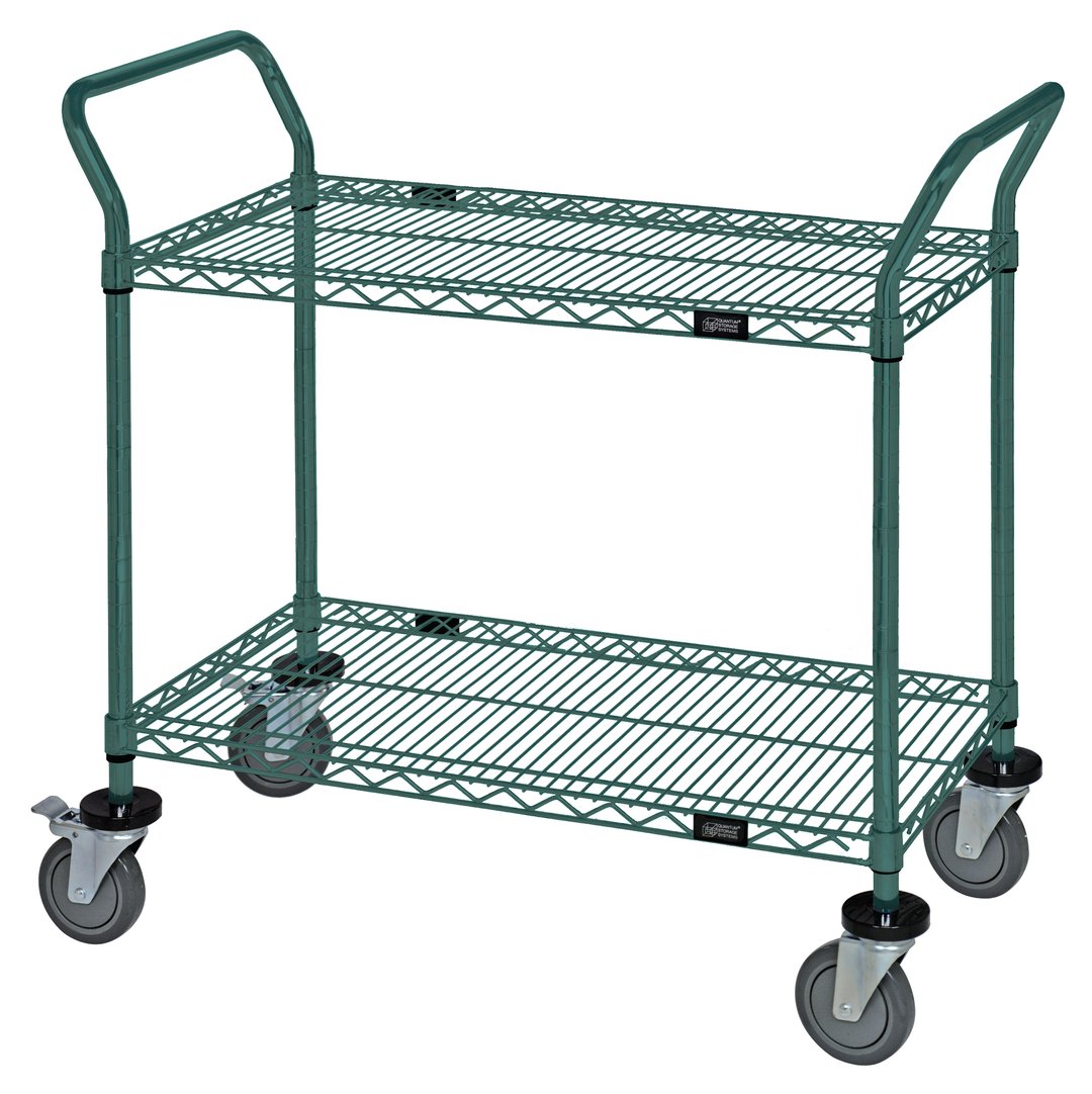 Quantum WRC-2142P-2 Utility Bussing Rolling Storage Cart