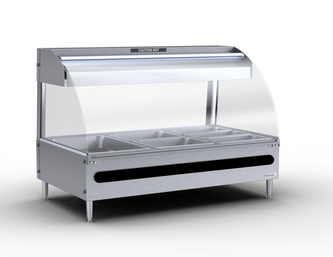 Resfab GM-3P-N Countertop Heated Deli Display Case