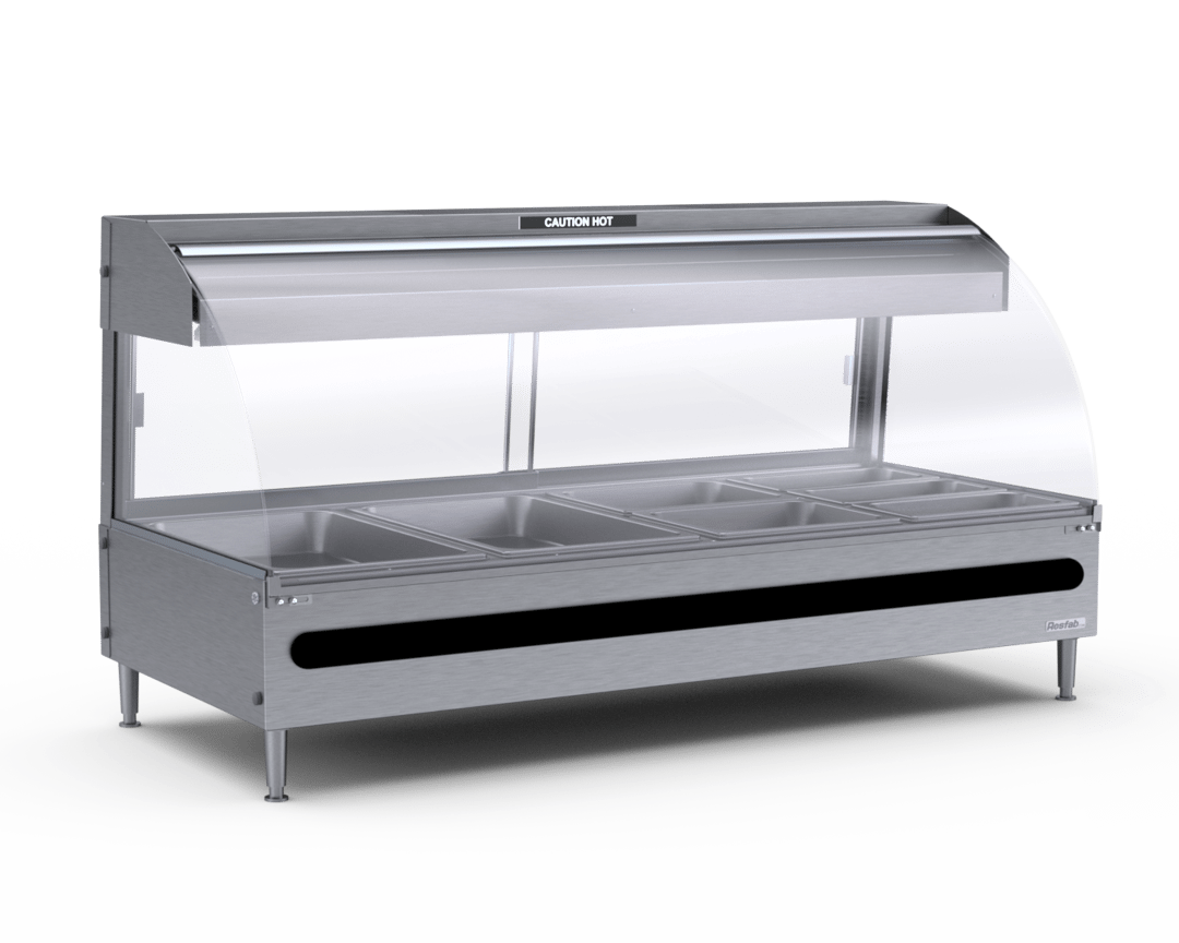 Resfab GM-4P-N Countertop Heated Deli Display Case
