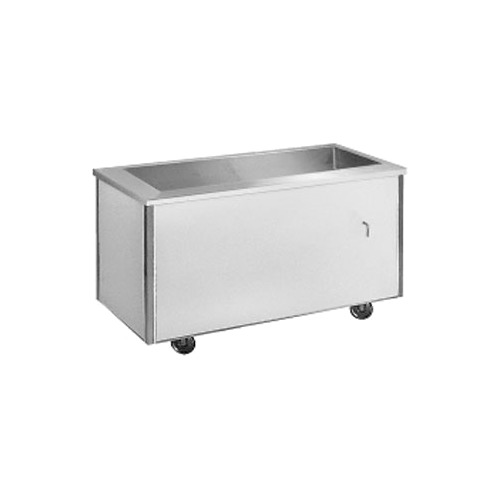 Randell RAN IC-6 86" RanServe Cold Food Table w/ Enclosed Base.  Ice-cooled, (6) Pan