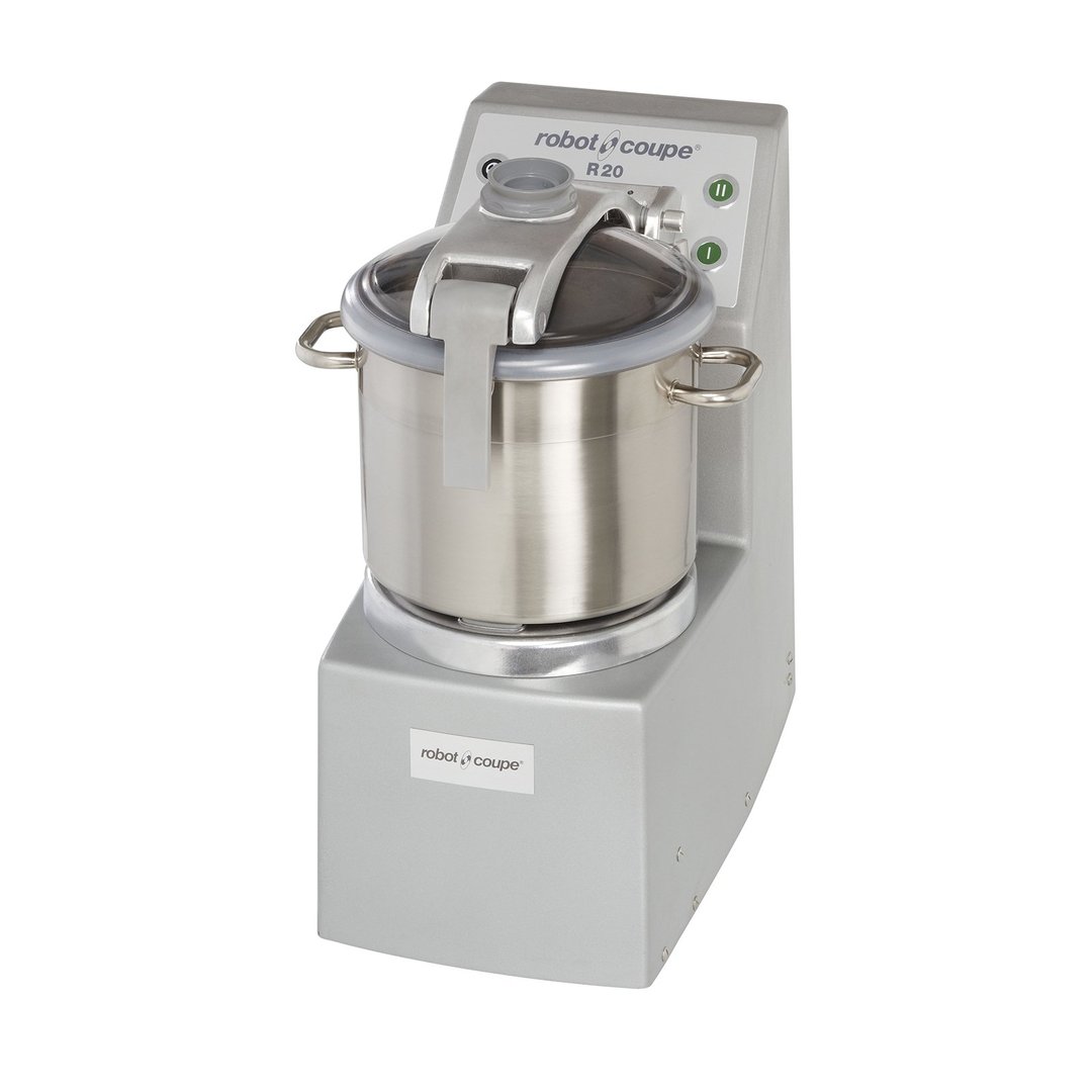 Robot Coupe R20 Vertical Cutter / Mixer Food Processor, 21 qts Bowl, 5.5 hp