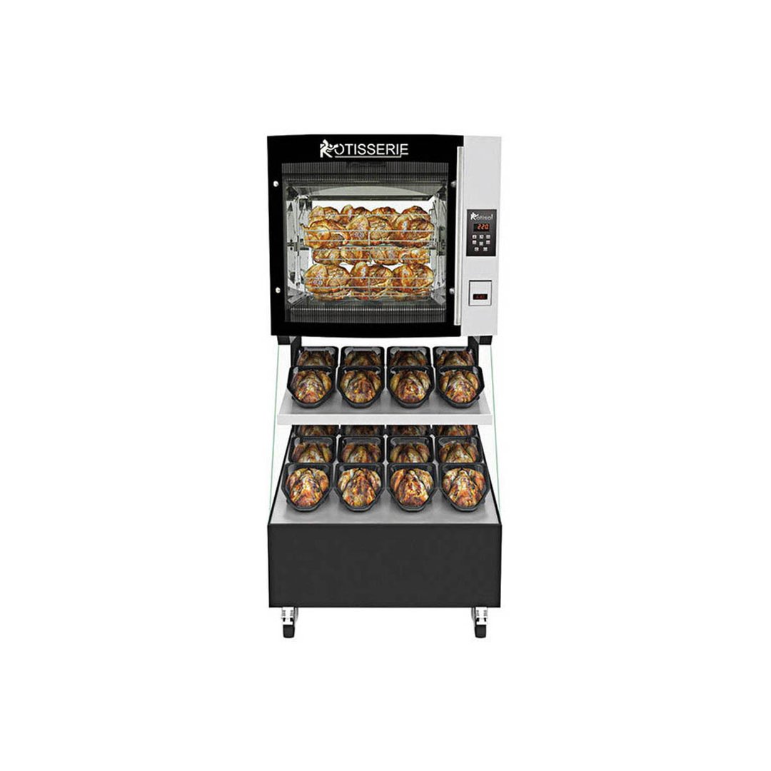 Rotisol USA 8.520IF2LSP8 Rotisserie Electric Oven