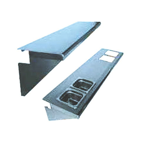 Royal Range of California PS-30 Stainless Steel Plate Shelf - 8" x 30"L
