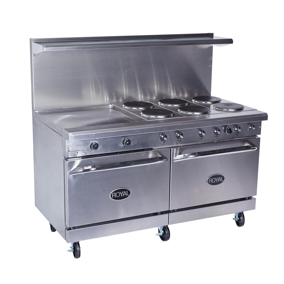 Royal Range of California RRE-4GT36 Electric 60" Restaurant Range