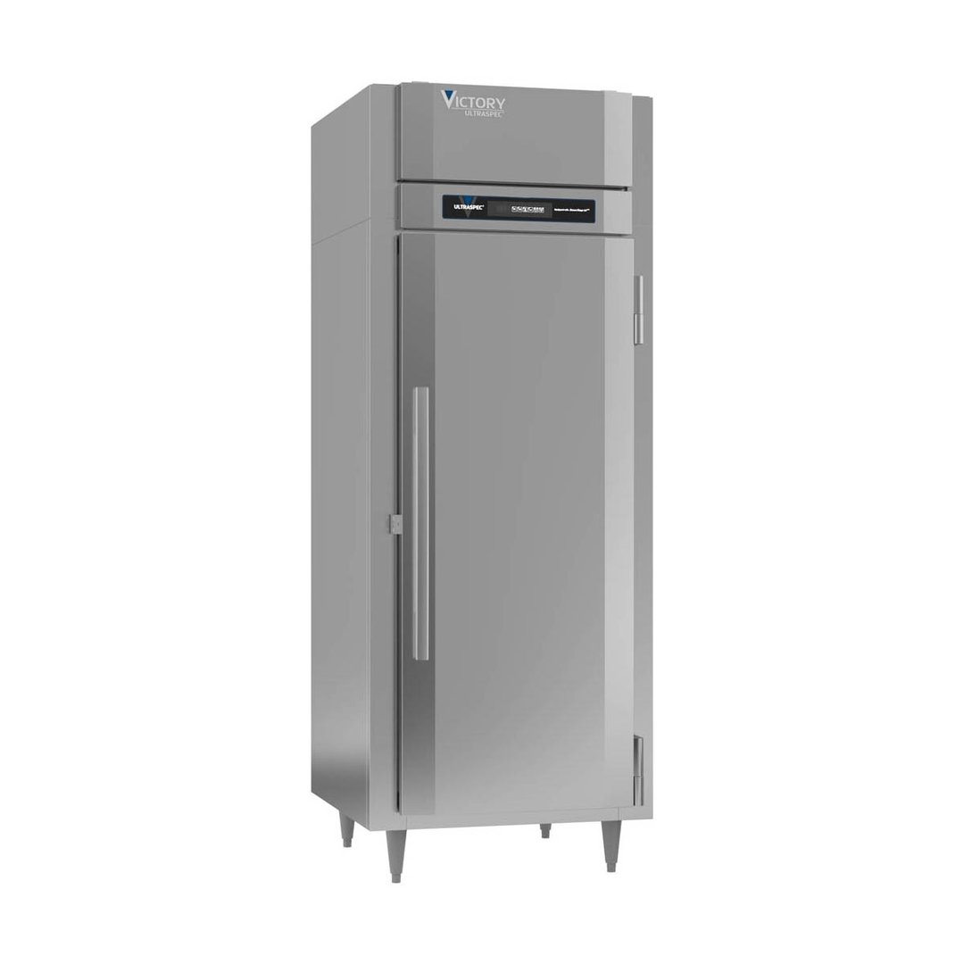 Victory RSA-1D-S1-EW-HC 31" One Section Wide Reach-In Refrigerator w/ 1 Solid Full Door, Aluminum Interior, 24 cu. ft.