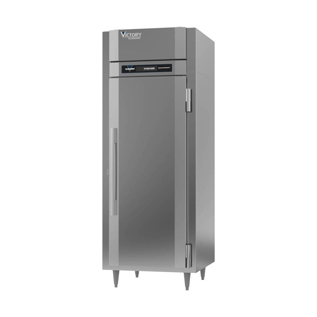 Victory RSA-1D-S1-EW-HC 31" One Section Wide Reach-In Refrigerator w/ 1 Solid Full Door, Aluminum Interior, 24 cu. ft.
