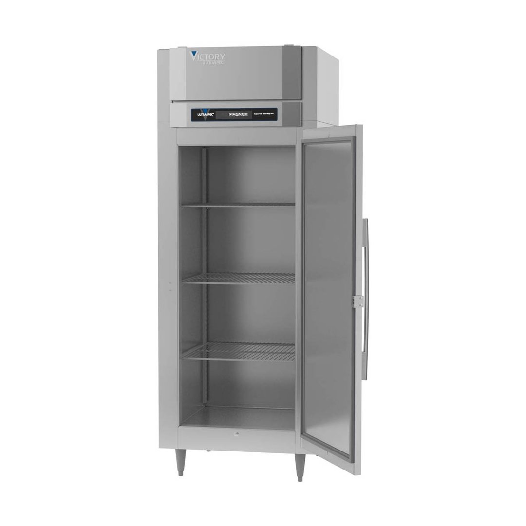Victory RSA-1D-S1-EW-HC 31" One Section Wide Reach-In Refrigerator w/ 1 Solid Full Door, Aluminum Interior, 24 cu. ft.