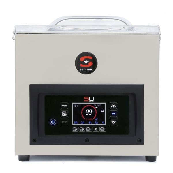 Sammic SU-316GP+ Countertop Chamber Vacuum Packaging Machine with 12-3/5" Single Seal Bar