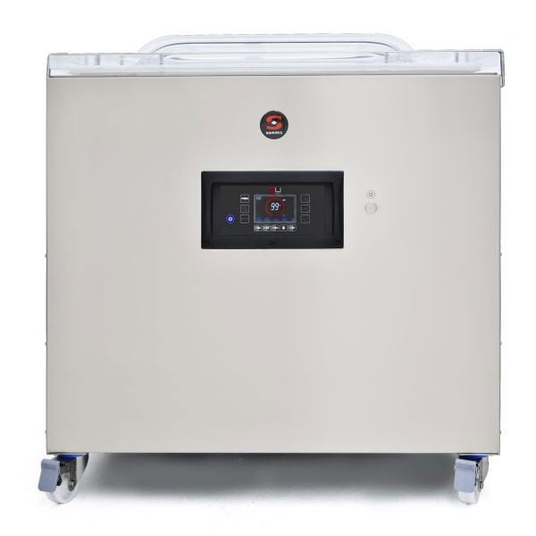 Sammic SU-810GP+ Floor Model Chamber Vacuum Packing Machine with Bluetooth Connectivity and Connection for Printer, Multiple Size Seal Bars 