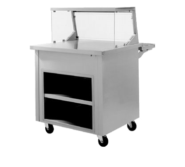 Delfield SC-28-NU 28" Shelleyglas® Solid Top Serving Counter w/ Enclosed Base