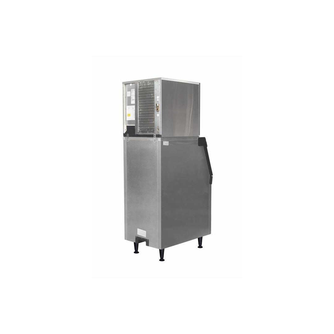 Scotsman MC0322SA-1/B322S Air Cooled Half Cube 356 lb Ice Machine with Bin, 370 lb Storage