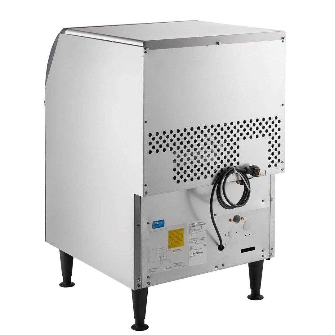 Scotsman UF424W-1 24" Water Cooled Flake 440 lb Undercounter Ice Machine with 80 lb Bin