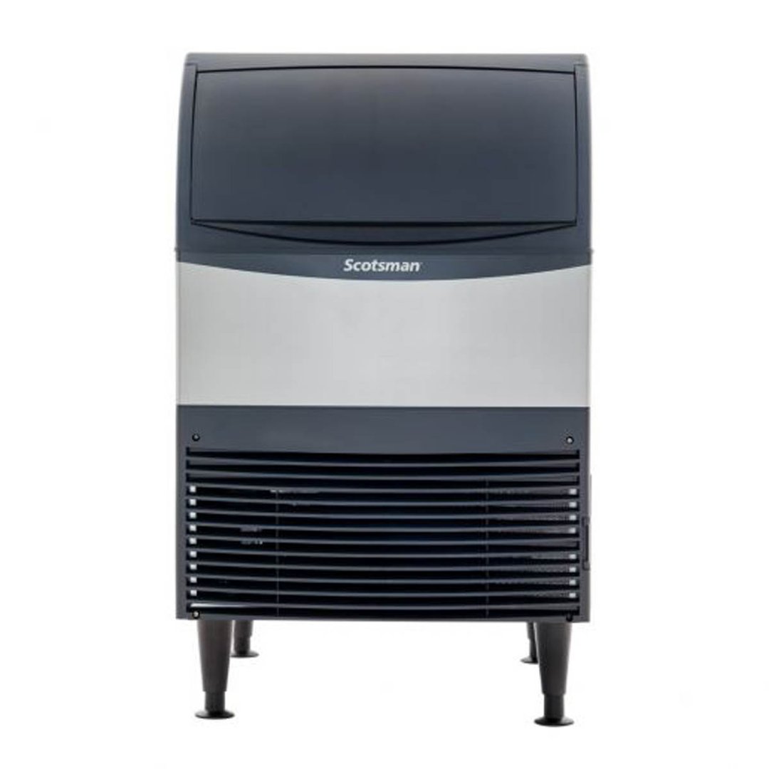 Scotsman UF424W-1 24" Water Cooled Flake 440 lb Undercounter Ice Machine with 80 lb Bin
