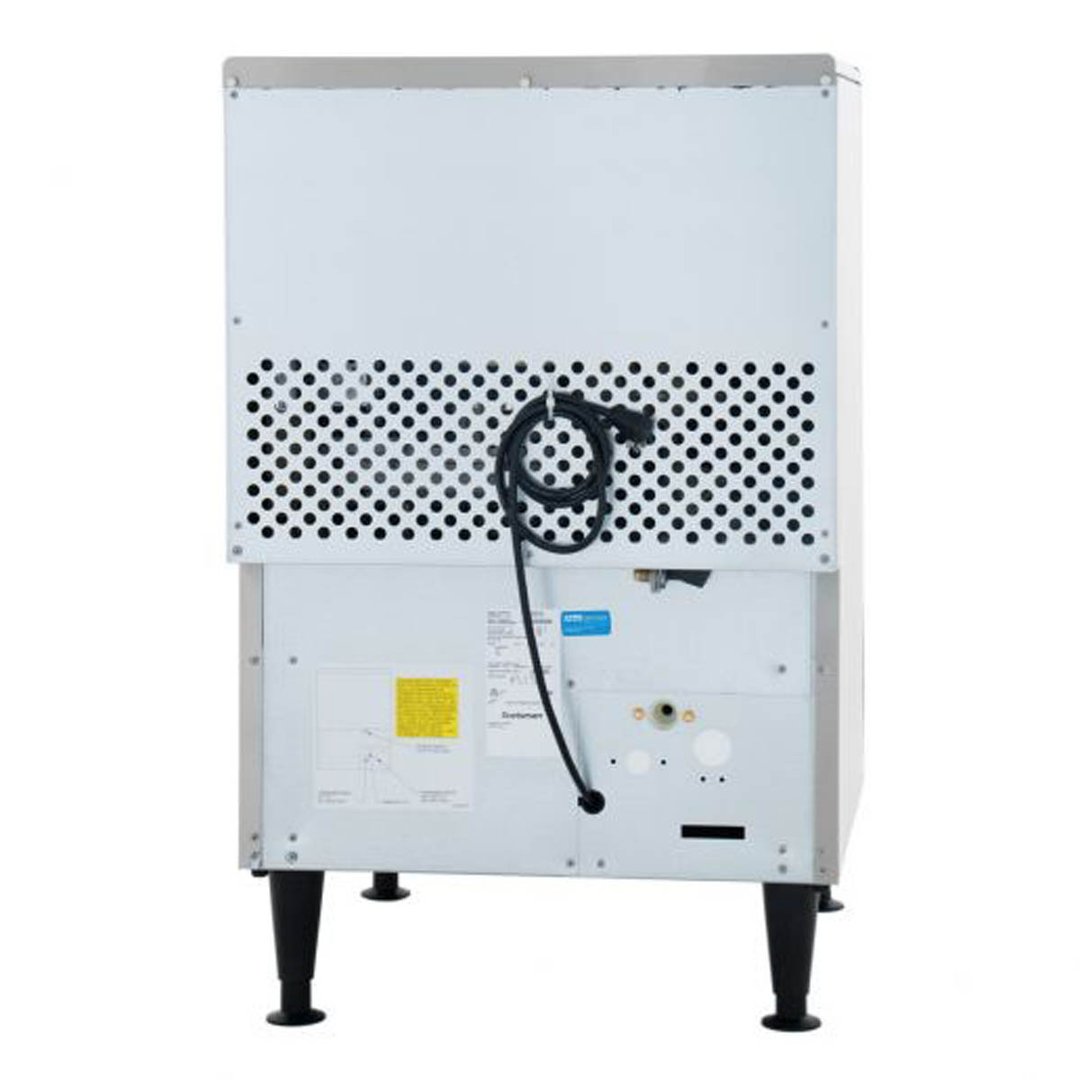 Scotsman UF424W-1 24" Water Cooled Flake 440 lb Undercounter Ice Machine with 80 lb Bin