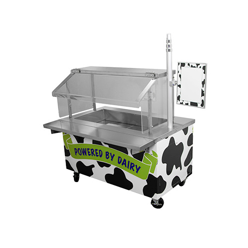 SecoSelect CTI-76 78" Ice-Cooled Serving Counter, 5 Pan 