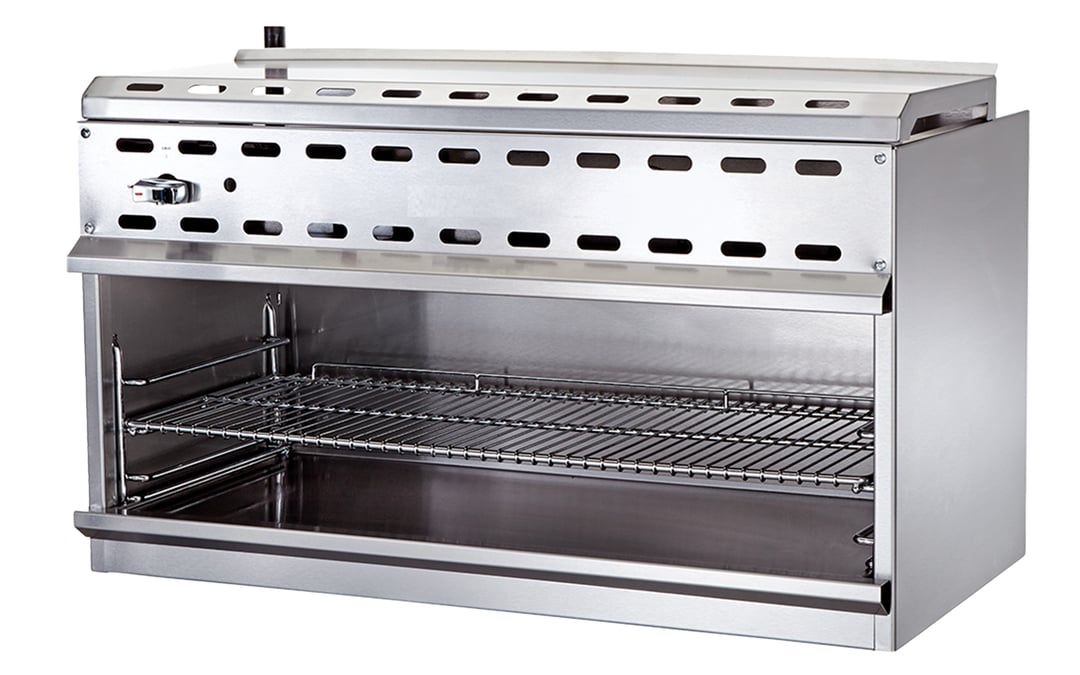 Serv-Ware SGCM-36 36" Countertop Gas Infrared Cheesemelter, 30.000 BTU