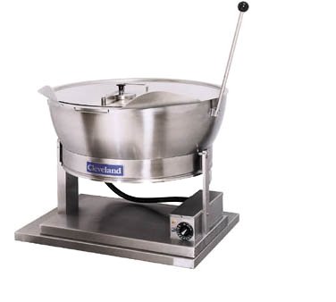 Cleveland SET15 Electric Countertop Tilting Skillet Braising Pan