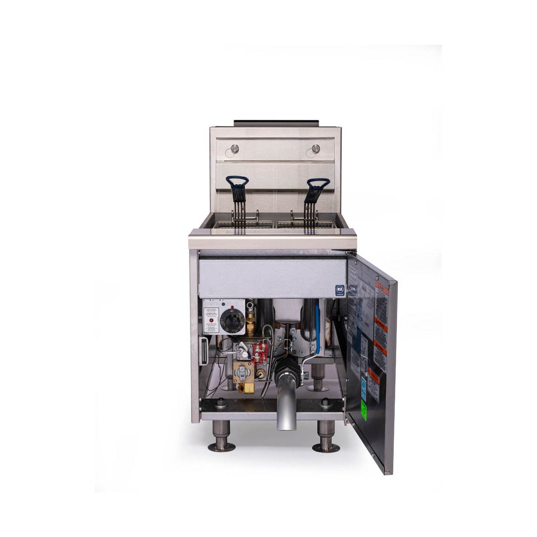 Pitco SGC-S Solstice™ Full Pot Countertop Gas Fryer w/ 35-lb Capacity, Millivolt Controls, Natural Gas