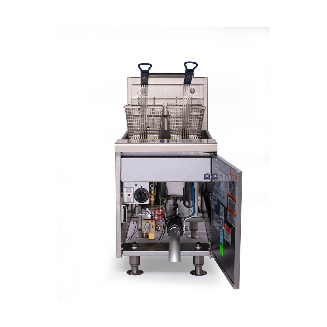 Pitco SGC-S Solstice™ Full Pot Countertop Gas Fryer w/ 35-lb Capacity, Millivolt Controls, Natural Gas