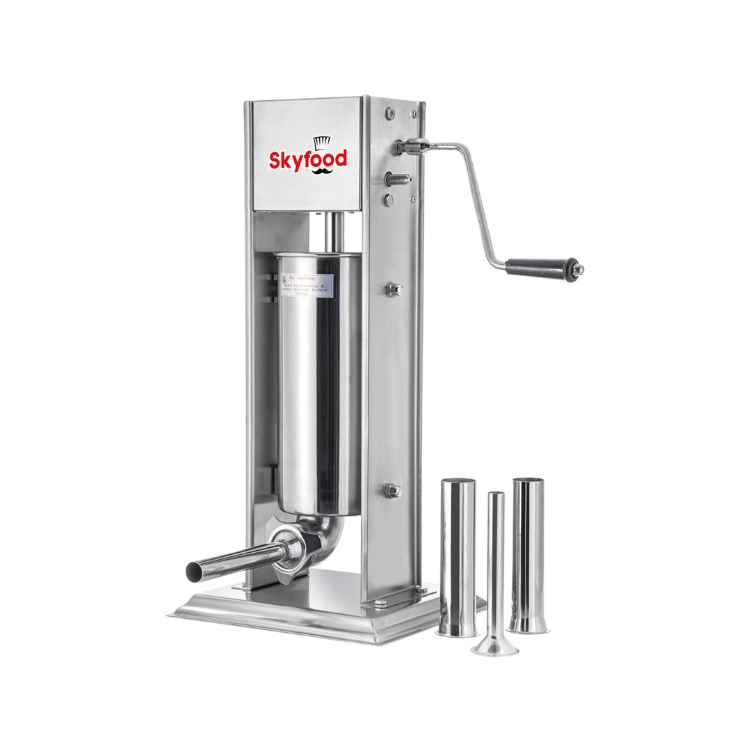 Skyfood 7VF Manual Sausage Stuffer, 15 lb Capacity