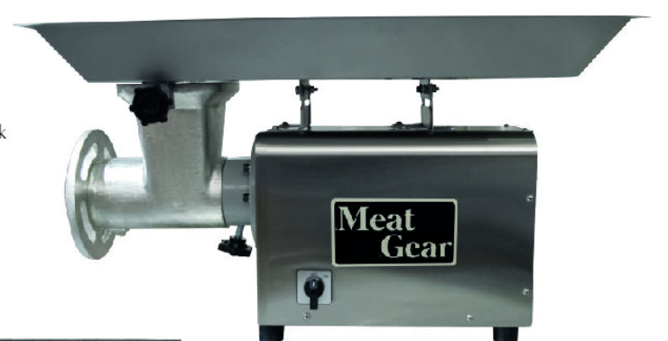 Concasse MO32AC3HP2203PE Bench Model Meat Grinder, #32 HUB, 3300 lbs/Hr, 3 hp, 220V/3-Ph