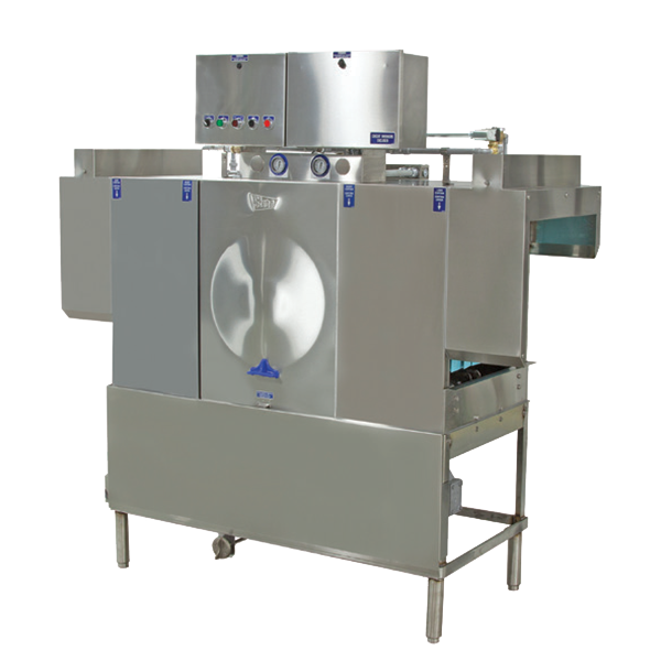 Stero ER54 54" Conveyor Dishwasher-220 Racks/Hr-146 Gal/Hr-High Temp Specify Tank without Booster