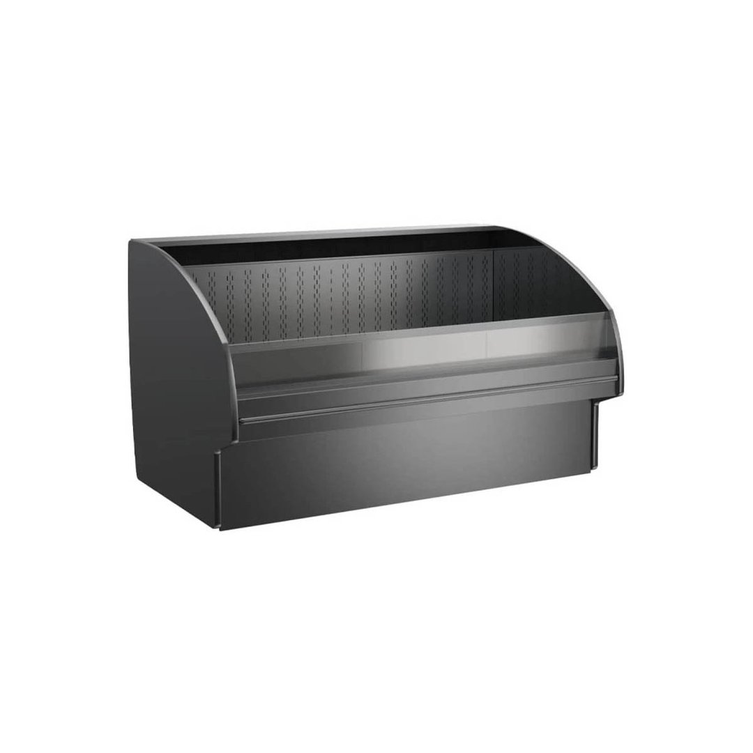 Structural Concepts GLDSS443R 48" Fusion® Refrigerated Self-Service Case, Open Curved, Deck Only, Self-Contained Refrigeration