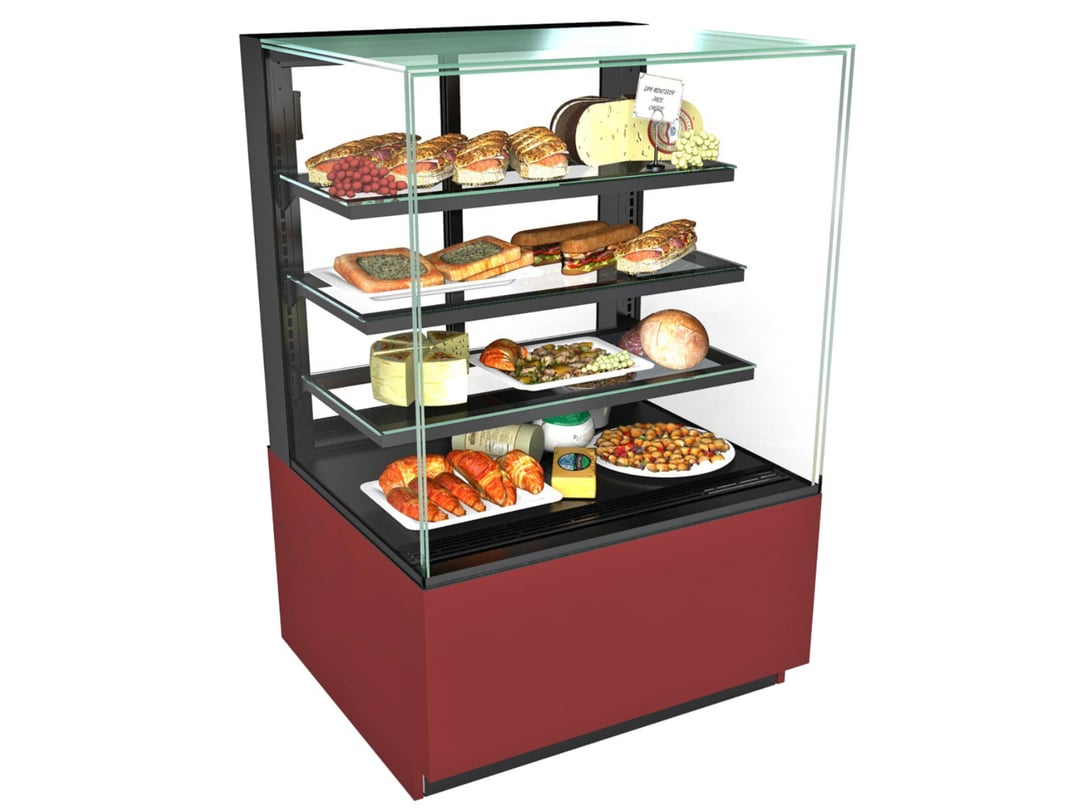 Structural Concepts NR7255RSV 72" Reveal Refrigerated Display Case