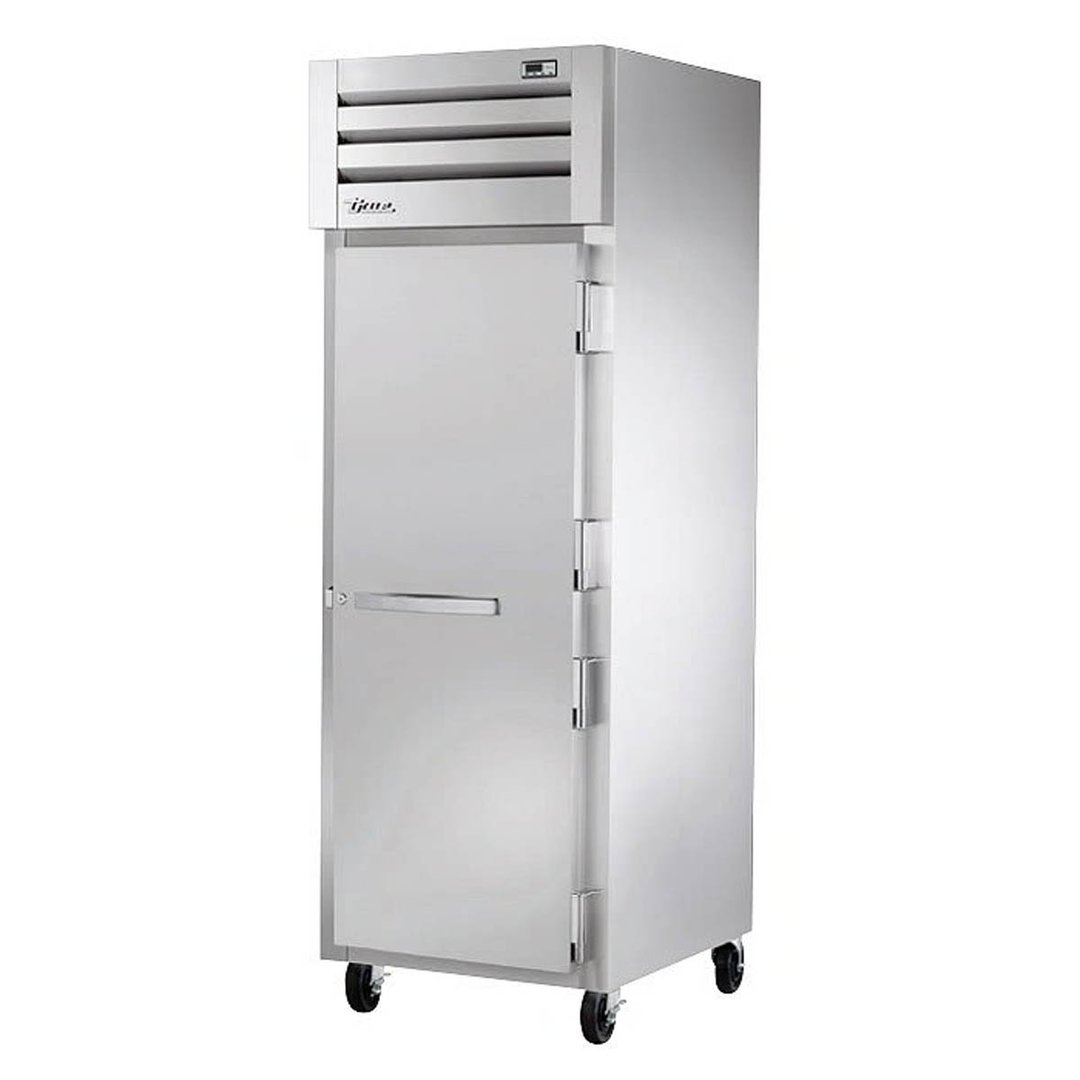 True STR1R-1S-HC 27" One Section Reach-In Refrigerator w/ Solid Door, Top Mount, Stainless Steel