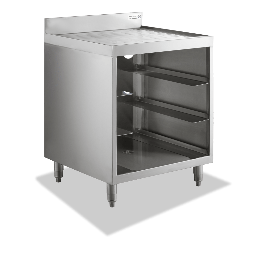 Steel Works SWGRSU-2124-CT Underbar Glass Rack Storage Unit