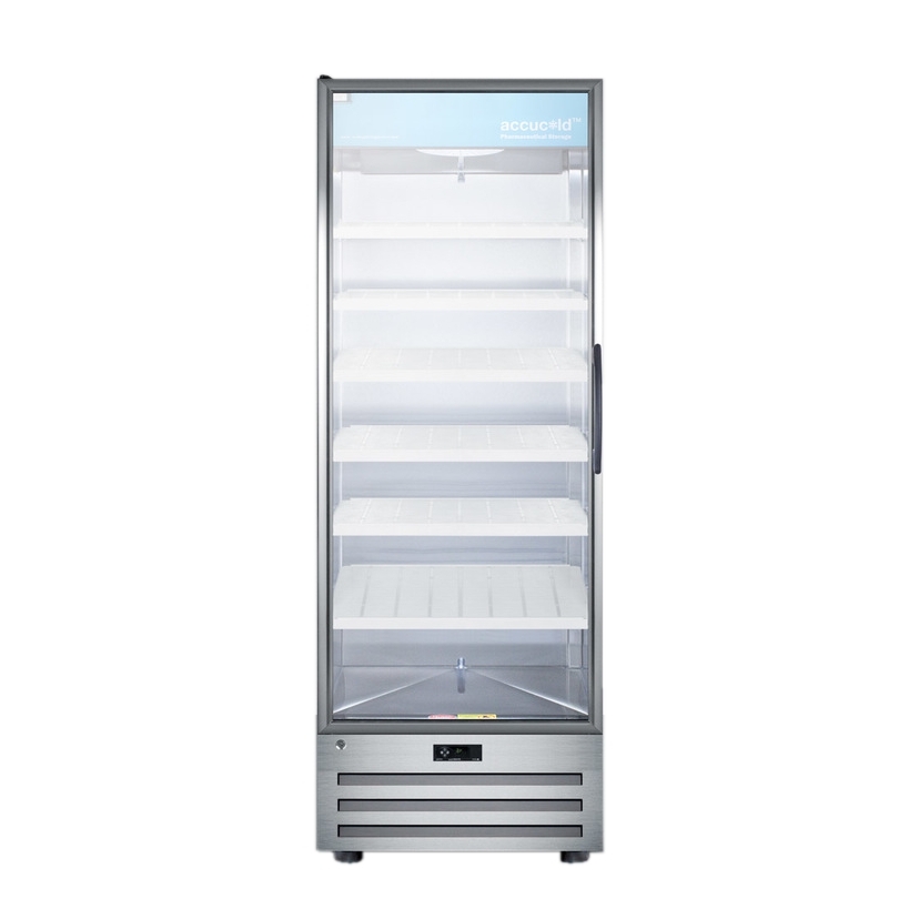 Accucold ACR1718LH 28" Glass Door Pharmaceutical Refrigerator, 17 cu. ft.