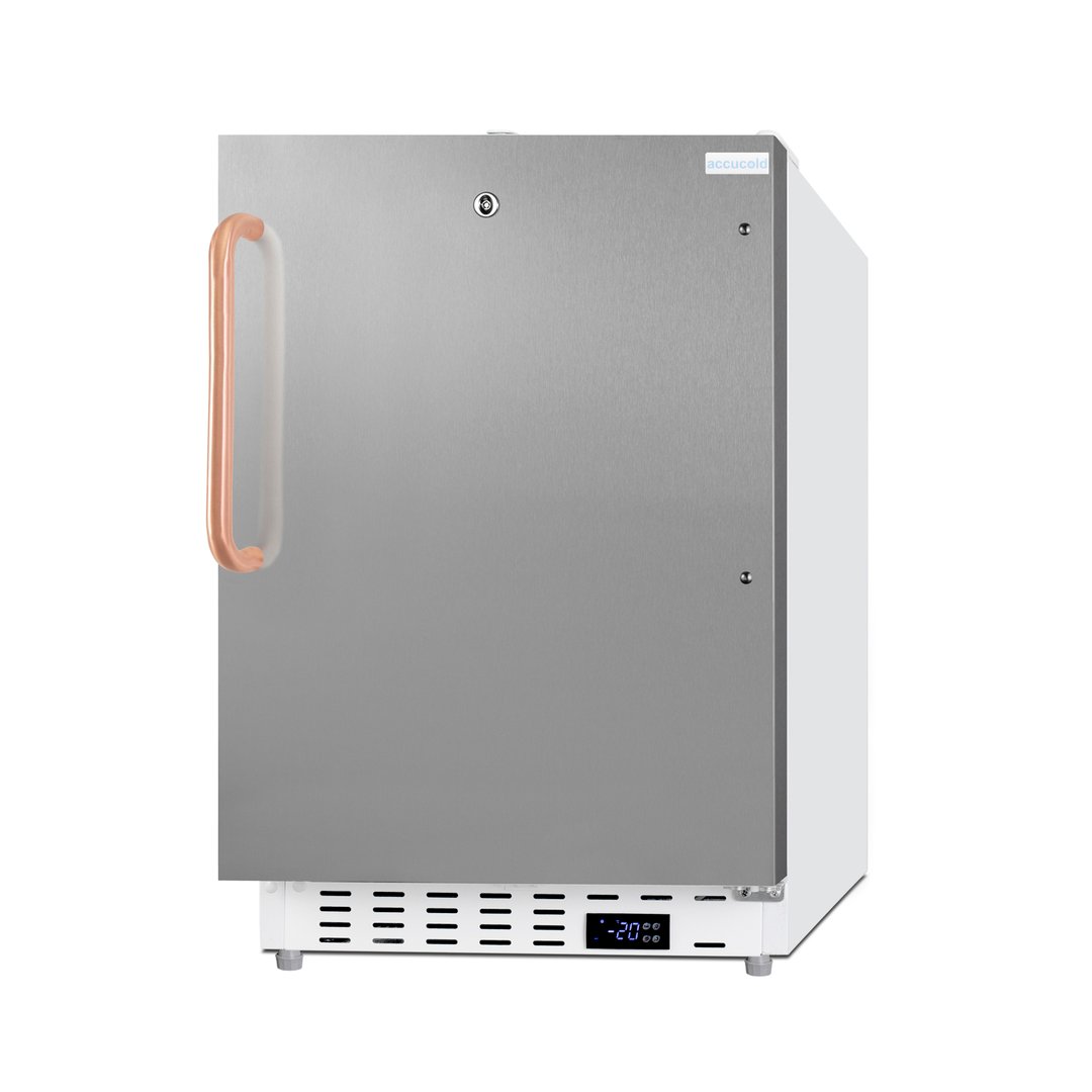 Accucold ADA305AFSSTBC 19" Solid Door Medical Undercounter Freezer, 2.47 cu. ft.
