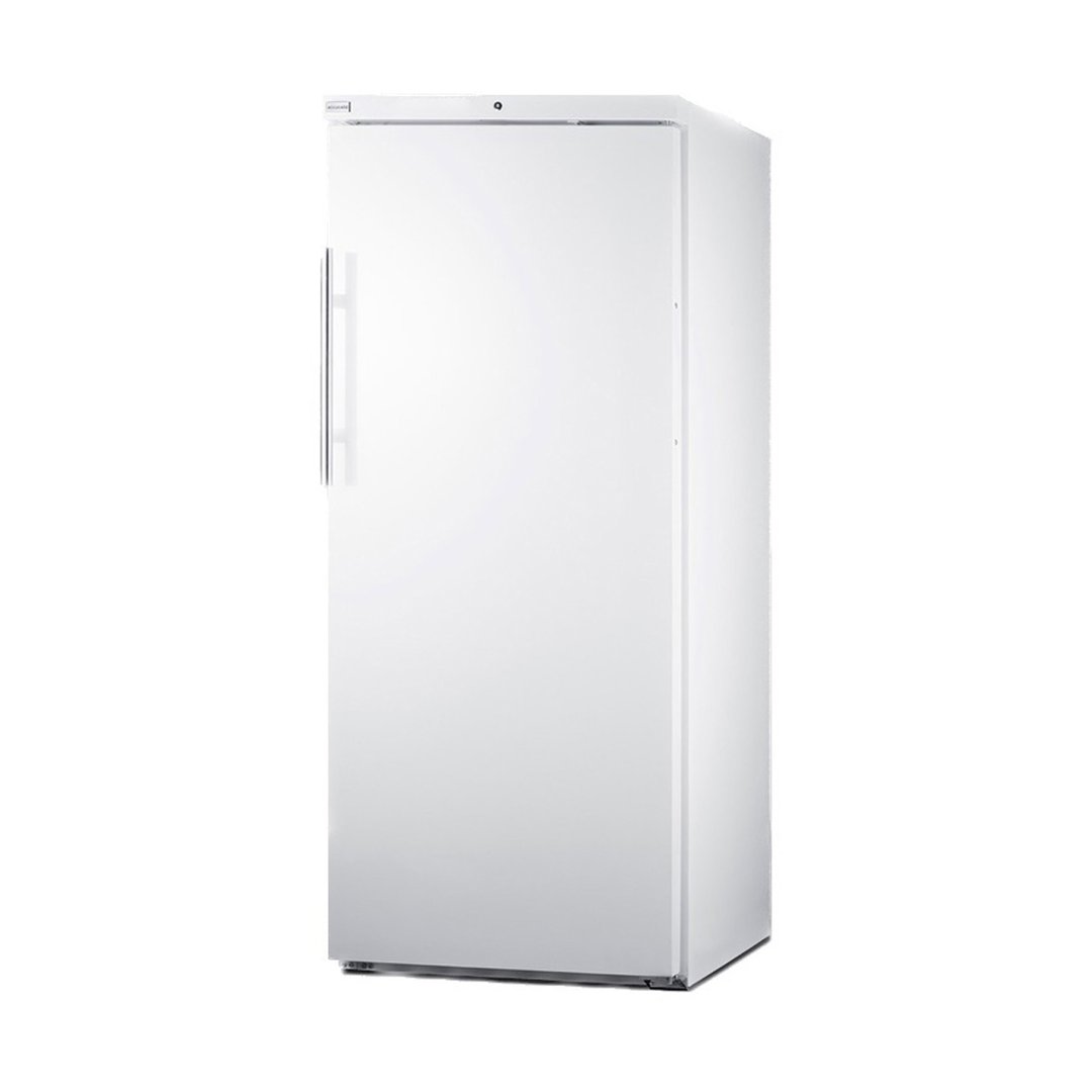Summit AFM19W 30.5" Reversible Door Reach-In Freezer in White, Manual Defrost, 18.3 cu. ft