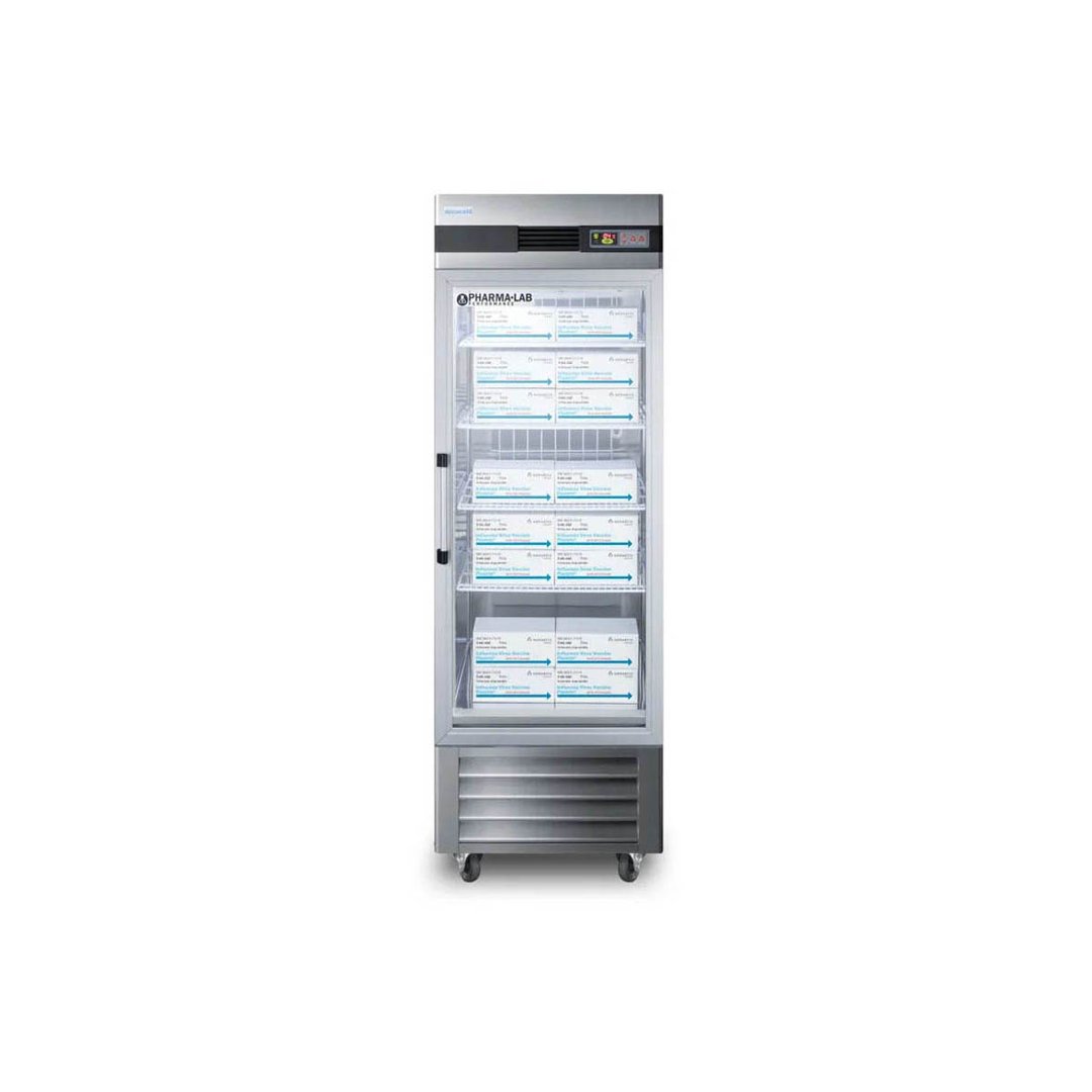 Accucold ARG23ML Glass Door Medical Refrigerator, 23 cu. ft.